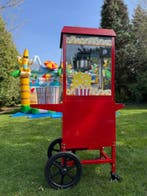 Popcornmachine Kar Huren Limburg - Gratis Levering + Popcorn, Verzenden, Zo goed als nieuw, Overige