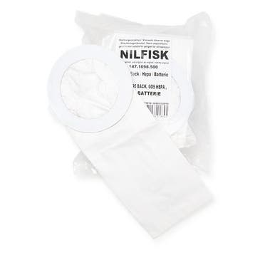 Nilfisk GD5 microvezel stofzuigerzakken 10, 123schoon, Witgoed en Apparatuur, Stofzuigers, Verzenden, Nieuw