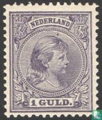 Nederland - Prinses Wilhelmina - 1891, Postzegels en Munten, Postzegels | Nederland, Verzenden, Postfris