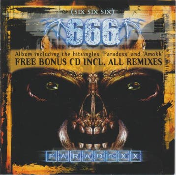 cd - 666 - Paradoxx, Verzenden, Zo goed als nieuw