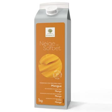 RaviFruit Sorbet Mix Mango 1kg, Verzenden, Nieuw