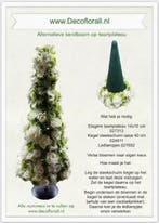 Alternatieve kerstboom op frame taartplateau stel zelf je, Ophalen of Verzenden, Nieuw