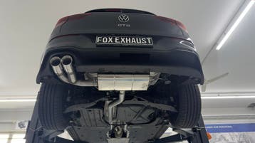 FOX VW Golf 8 GTD einddemper met aansluitbuis - 2x90 Type 25, Verzenden, Nieuw