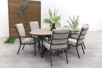 GI Sergio / Edison 220 x 115 cm. tafel - ovale tuinset, Verzenden, Nieuw, Overige materialen, Tuinset