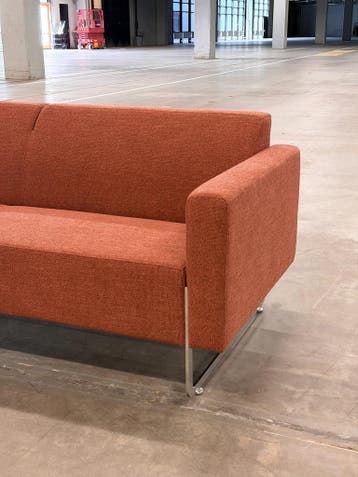 Artifort Mare Hoekank | Terracotta | NIEUWSTAAT + Garantie, 250 tot 300 cm, Ophalen of Verzenden, Zo goed als nieuw, Bank Hoekbank Bankstel Bankje Loungebank Banken Chaise Lounge 