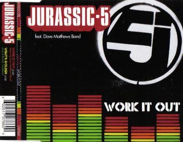 cd single - Jurassic-5 feat. Dave Matthews Band - Work It..., Verzenden, Zo goed als nieuw, Hiphop en Rap