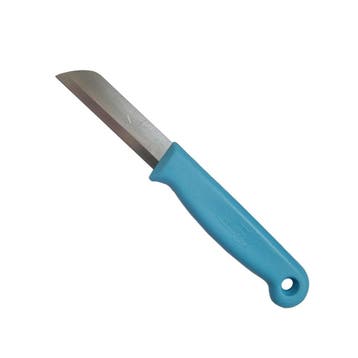 Solingen Schilmesje – RVS Glad – 16 cm met Blade Cover, Ophalen of Verzenden, Nieuw, Rvs of Chroom