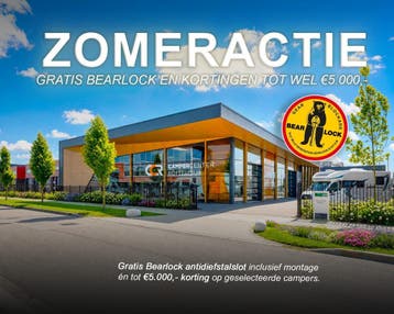 ZOMERACTIE bij Campercenter Rotterdam, Tot en met 3, Half-integraal, Overige merken