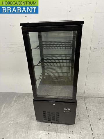 HCB Koelvitrine Gebaksvitrine Zwart 158 liter 230V Horeca, Ophalen of Verzenden, Nieuw in verpakking