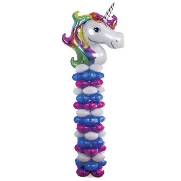 Ballonnenpilaar Eenhoorn (210cm), Ophalen of Verzenden, Nieuw