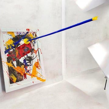 Michele Socionovo - Dali kill amour abstrait, Antiek en Kunst
