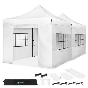 Partytent - 6x3 m - Premium easy-up Partytent | set incl. 2x, Verzenden, Nieuw
