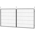 TRUUSK Uitbreidingsset 2 Hondenhek Panelen - Voor Buitenren, Verzenden, Nieuw