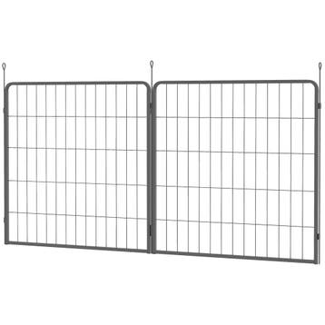 TRUUSK Uitbreidingsset 2 Hondenhek Panelen - Voor Buitenren, Verzenden, Nieuw