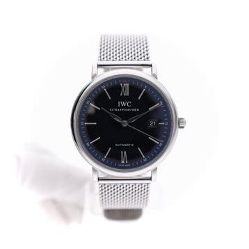 IWC Portofino Automatic 40mm IW356506; Automatisch Heren..., Ophalen of Verzenden, Zo goed als nieuw, Overige materialen, Overige merken
