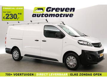 Opel Vivaro CDTI L3H1 | Airco | Cruise | 3 Zits | Kasten |, Euro 6, Wit, Nieuw, Lease