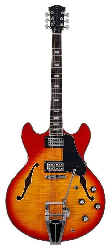 Sire H7T/CS elektrische archtop gitaar met tremolo, cherry s, Verzenden, Nieuw