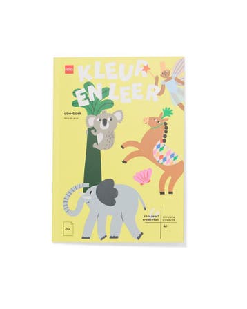 HEMA Kleurboek doeboek A5, Verzenden, Nieuw