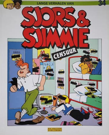 Sjors en Sjimmie no 34: Censuur 8711854120241, Boeken, Verzenden, Zo goed als nieuw