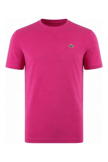 Lacoste T-shirt in maat M Roze, Kleding | Heren, Verzenden, Zo goed als nieuw, Overige kleuren, Lacoste