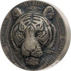 Ivoorkust. 2021 Big Five Tiger 5 Oz, (.999)