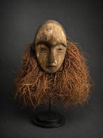 Beau Masque idimu Lega Bwami - DR Congo (Zonder, Antiek en Kunst