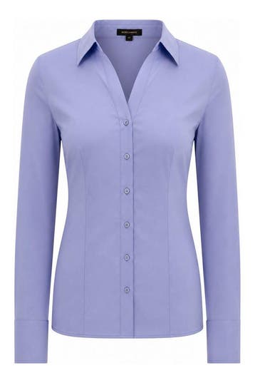 More &amp; More Blouse in maat 40 Paars, Kleding | Dames, More &amp; More, Verzenden, Zo goed als nieuw, Overige kleuren