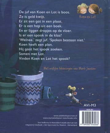 Een spook in de klas / Koen en Lot / 4 9789000346066, Verzenden, Gelezen, Marianne Busser