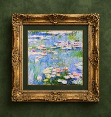 Claude Monet (1840–1926) (after) - Nénuphars, 1916
