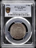 Duitsland, Pruisen Wilhelm II. 2 Mark 1901 - PCGS MS63