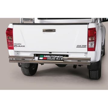Rear Bar | Isuzu | D-MAX D.C. 2012-2020 4d pick-up | RVS Dou, Verzenden