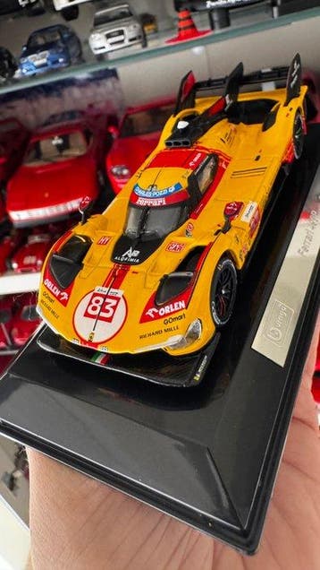 Bburago 1:43 - Modelauto - Ferrari 499P #83 24h LeMans 2024, Nieuw