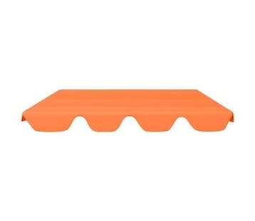 Schommel dak 188/168x145/110cm oranje - 66% goedkoper, Ophalen of Verzenden, Zo goed als nieuw