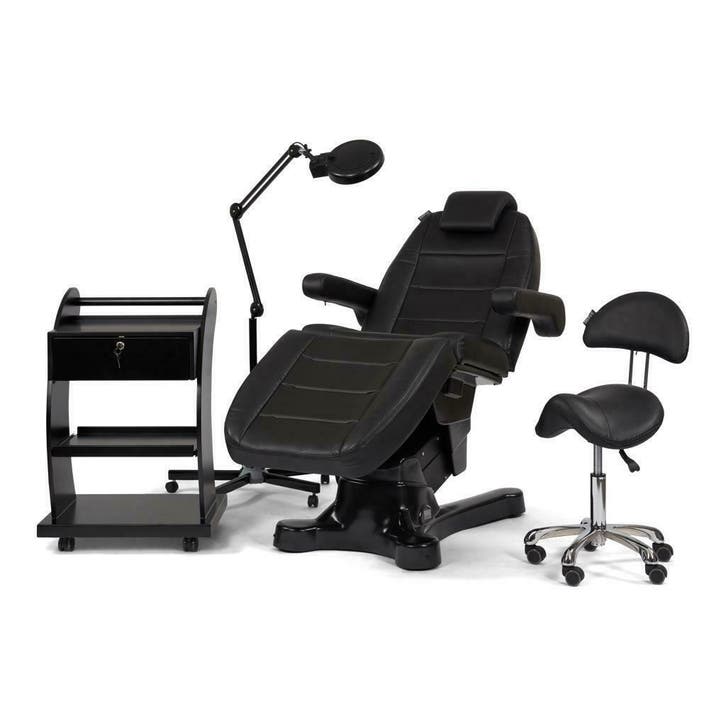 Luxe salon | Tattoo set | Behandelstoel 4m | Tabouret | Loup, Witgoed en Apparatuur, Persoonlijke-verzorgingsapparatuur, Overige typen