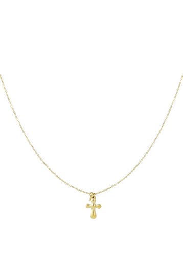 Goudlief Hangerkettingen cross casual daily simple series..., Verzenden, Nieuw, Zilver, Overige materialen