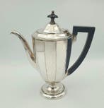 Koffiepot - Verzilverd, Bakeliet - Art Deco, Antiek en Kunst