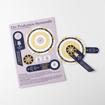 Bouwbriefkaart sterrenwijzer, Verzenden