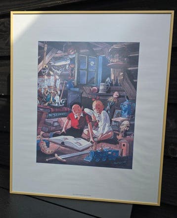 Paul Geerts - 1 Offset Print - Suske en Wiske - 1997, Nieuw