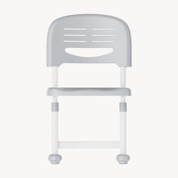 Kinderstoel Sauda bureaustoel 63-75x36x46 cm lichtgrijs en w, Verzenden, Nieuw
