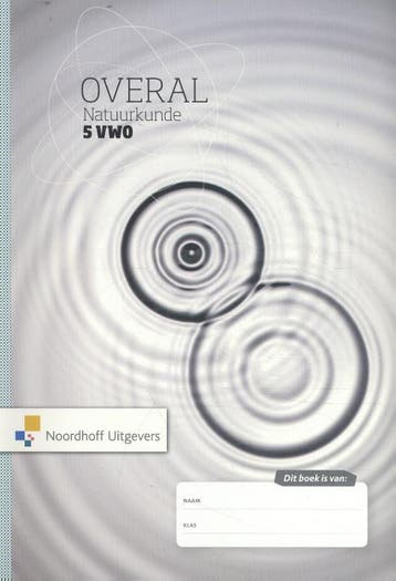 Overal Natuurkunde / 5 vwo - Robert Bouwens 9789001593179, Verzenden, Zo goed als nieuw, Robert Bouwens