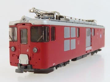 Bemo H0m - 1263 201 - Modeltrein motorwagen (1) - Bagage, Hobby en Vrije tijd, Modeltreinen | H0, Nieuw