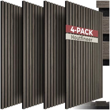 Akoestische panelen Sonic Wall III in houtlook - eiken grijs, Verzenden, Nieuw