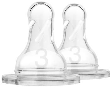 Dr Browns Fase 3 Smalle Hals Speen 2 stuks, Verzenden, Nieuw