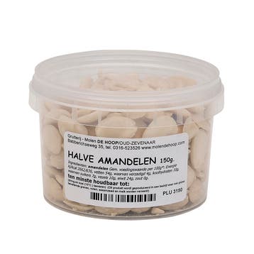 Molen de Hoop Halve Amandelen 150g, Verzenden, Nieuw