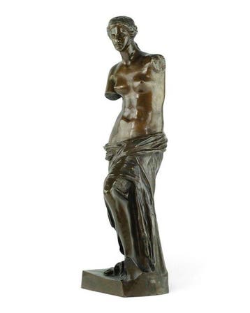 sculptuur, Venus de Milo (Aphrodite) - 19th Century - 50 cm, Antiek en Kunst