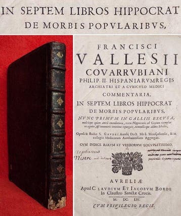 [Folio 34cm] Hippocrates / F. Vallesii Covarrubiani -