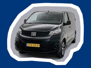 Fiat Scudo L2H1 | Financial Lease voor 287 p/mnd, Stof, Gebruikt, Euro 6, Overige carrosserieën