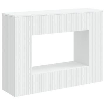 Console Tafel Modern Wit | Tweedekansje | OP=OP, 100 tot 150 cm, Ophalen of Verzenden, Zo goed als nieuw, Modern