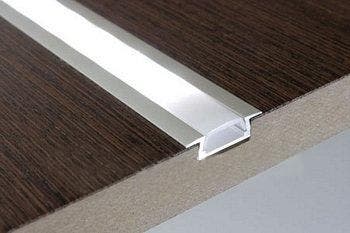 Aluminium ledstrip profiel inbouw 100cm, Huis en Inrichting, Verzenden, Nieuw