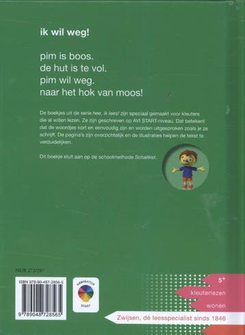 Ik wil weg! / Hee, ik lees! 9789048728565 Mark Janssen, Boeken, Verzenden, Gelezen, Mark Janssen